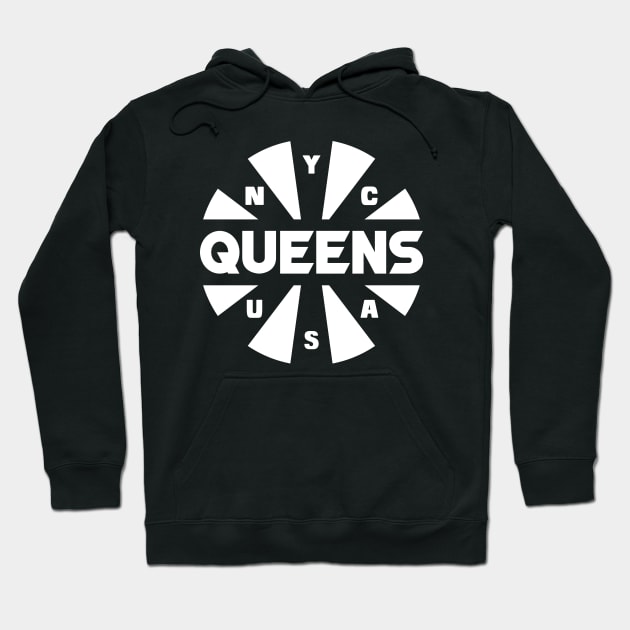 Queens NYC Hoodie by colorsplash